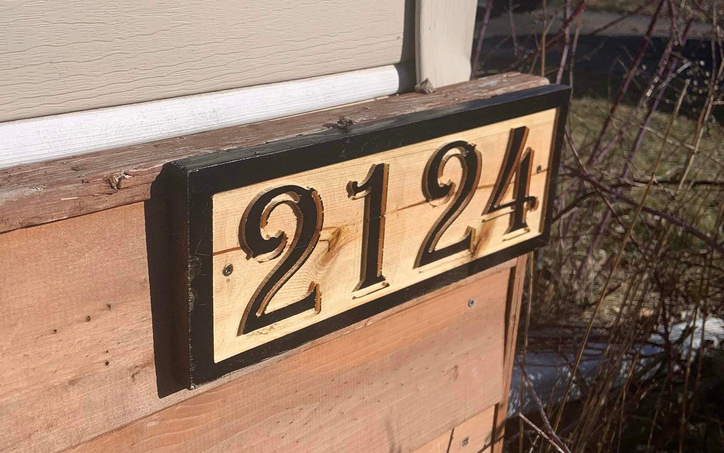 Custom Address Number Sign Personalized Home Address