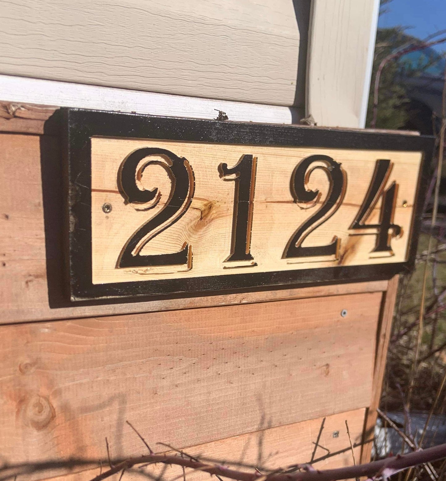 Custom Address Number Sign Personalized Home Address