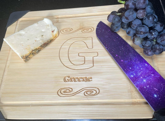 Personalized Bamboo Cutting Board